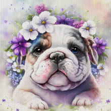 Load image into Gallery viewer, Yishu - Dog - 40*40CM 11CT 3 Stamped Cross Stitch
