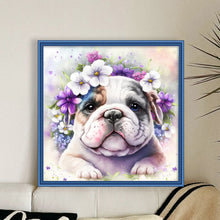 Load image into Gallery viewer, Yishu - Dog - 40*40CM 11CT 3 Stamped Cross Stitch
