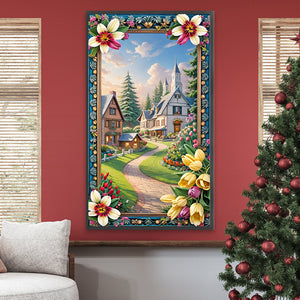 Rural Scenery 40*70CM(Canvas) Full Round Drill Diamond Painting