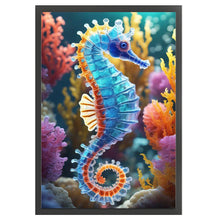 Load image into Gallery viewer, Huancan - Seahorse - 40*60CM 11CT 3 Stamped Cross Stitch
