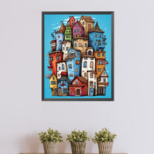 Load image into Gallery viewer, Crowded Town 40*50CM(Picture) Full Round Drill Diamond Painting

