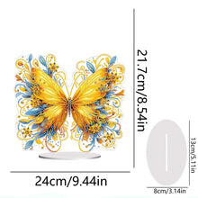 Load image into Gallery viewer, Butterfly Desktop Diamond Art Kits Diamond Art Tabletop Decor Home Office Decor
