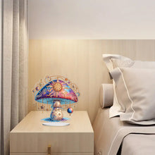 Load image into Gallery viewer, Mushroom Handmade Diamond Art Tabletop Decor Home Office Decor (Sun Mushroom)
