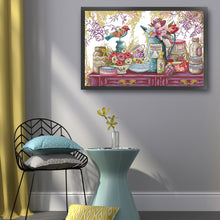 Load image into Gallery viewer, Joy Sunday - Wedding Supplies - 53*37CM 14CT 2 Stamped Cross Stitch

