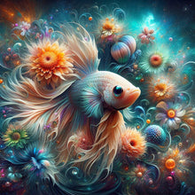 Load image into Gallery viewer, Flower Sea Betta 30*30CM(Canvas) Full Square Drill Diamond Painting
