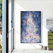 Load image into Gallery viewer, Cartoon Girl 40*60CM(Canvas) Full Round Drill Diamond Painting
