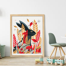 Load image into Gallery viewer, Yishu - Rabbit In The Wheat Field - 40*50CM 11CT 3 Stamped Cross Stitch
