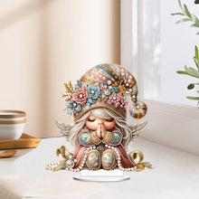 Load image into Gallery viewer, Special Shape Single-Side Prayer Gnome Desktop Diamond Art Kits for Home Decor
