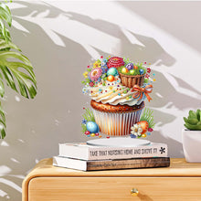 Load image into Gallery viewer, Special Shape Easter Cake Cute Desktop Diamond Art Kit Home Office Decor (Eggs)
