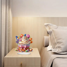 Load image into Gallery viewer, Special Shape Easter Cake Cute Desktop Diamond Art Kit Home Office Decor(Flower)
