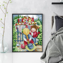 Load image into Gallery viewer, Joy Sunday - Candy House - 41*50CM 14CT 2 Stamped Cross Stitch
