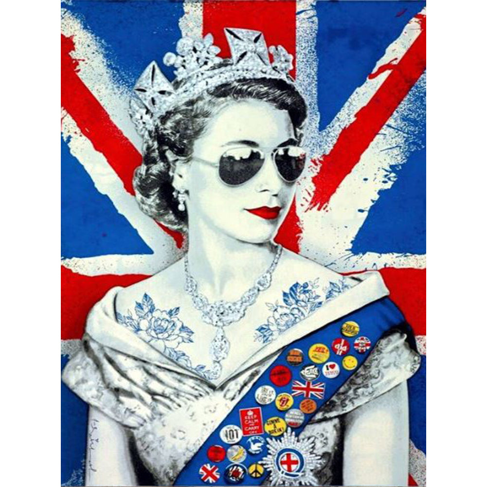 The Queen 30*40CM(Canvas) Full Round Drill Diamond Painting