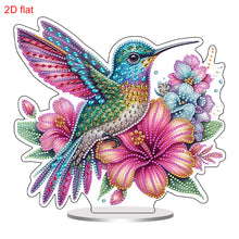 Load image into Gallery viewer, 2D Flat Hummingbird DIY 5D DIY Diamond Art Tabletop Decorations for Office Decor
