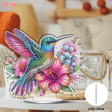 Load image into Gallery viewer, 2D Flat Hummingbird DIY 5D DIY Diamond Art Tabletop Decorations for Office Decor
