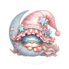 Load image into Gallery viewer, Special Shape Gnome Desktop Diamond Art Kits for Adults Beginner (Gnome on Moon)
