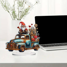 Load image into Gallery viewer, Single-Side Handmade Desktop Diamond Art for Beginner (Mechanical Car Gnome)

