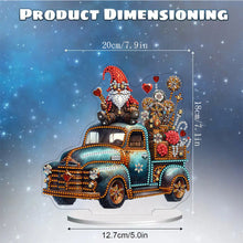 Load image into Gallery viewer, Single-Side Handmade Desktop Diamond Art for Beginner (Mechanical Car Gnome)

