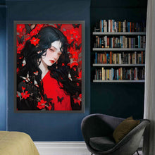 Load image into Gallery viewer, Yishu - Young Girl - 45*60CM 11CT 3 Stamped Cross Stitch
