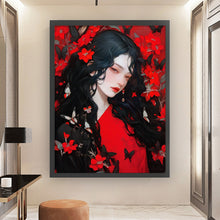 Load image into Gallery viewer, Yishu - Young Girl - 45*60CM 11CT 3 Stamped Cross Stitch
