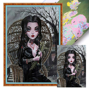Yishu - Mysterious Woman - 50*70CM 11CT 3 Stamped Cross Stitch