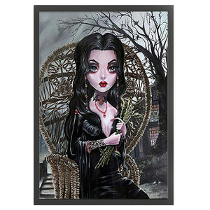 Yishu - Mysterious Woman - 50*70CM 11CT 3 Stamped Cross Stitch