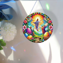 Load image into Gallery viewer, Jesus Single-Side Diamond Art Hanging Pendant for Home Wall Window Office Decor
