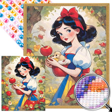 Load image into Gallery viewer, Snow White In The Forest 40*50CM(Picture) Full Round Drill Diamond Painting
