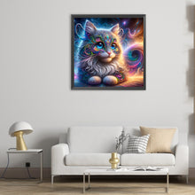 Load image into Gallery viewer, Cat 50*50CM(Canvas) Full Round Drill Diamond Painting

