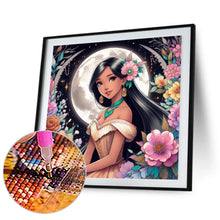 Load image into Gallery viewer, Princess Jasmine 50*50CM(Canvas) Full Round Drill Diamond Painting
