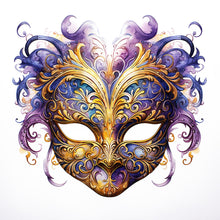 Load image into Gallery viewer, Carnival Masks 30*30CM(Canvas) Full Round Drill Diamond Painting

