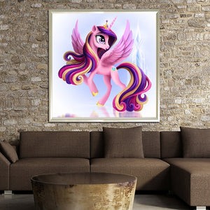 Cartoon Animals 30*30CM(Canvas) Round Drill Diamond Painting