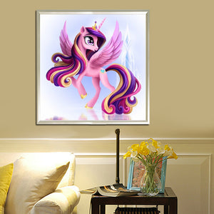 Cartoon Animals 30*30CM(Canvas) Round Drill Diamond Painting