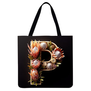 Canvas Bag-The 26 Letters of the Alphabet 40*40CM