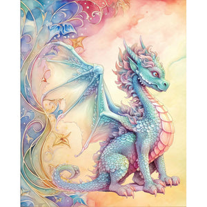 Dragon 40*50CM(Canvas) Full Round Drill Diamond Painting