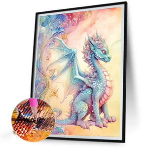 Dragon 40*50CM(Canvas) Full Round Drill Diamond Painting