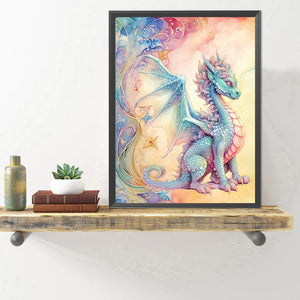 Dragon 40*50CM(Canvas) Full Round Drill Diamond Painting