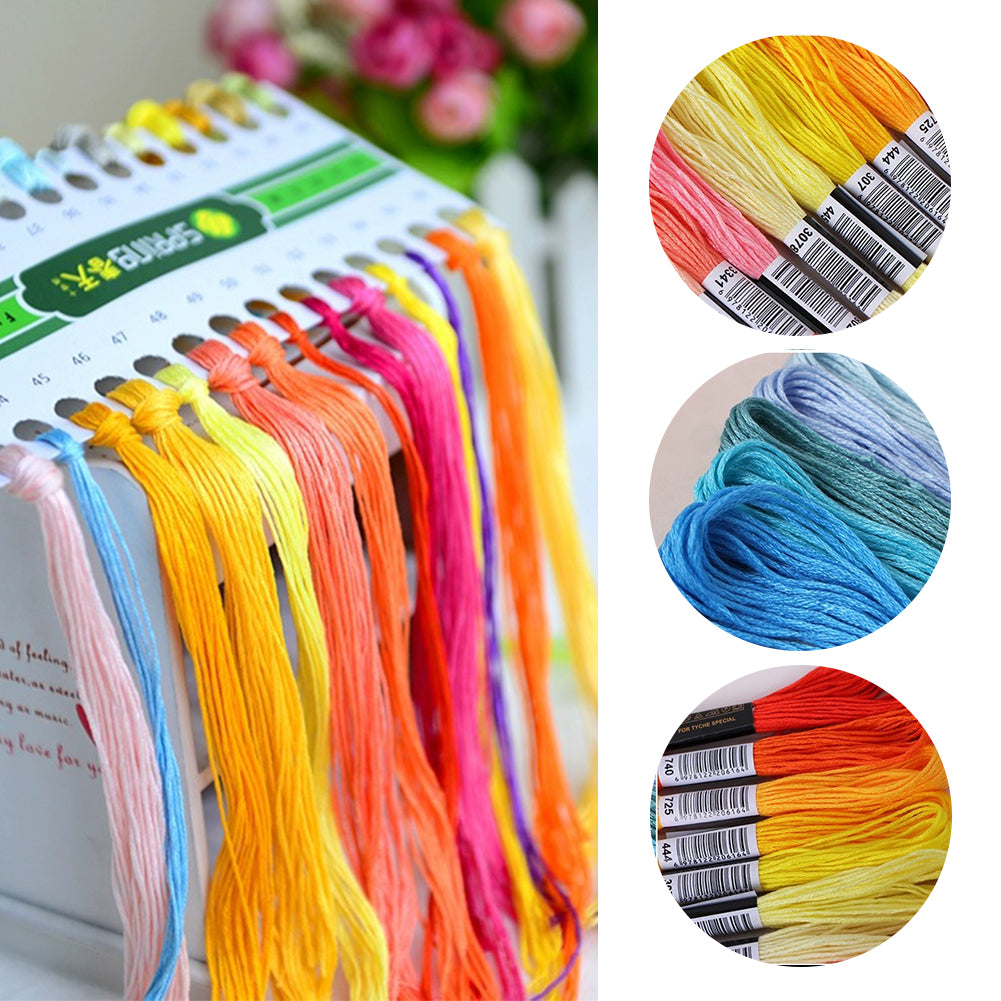 10Pcs Egyptian Cotton Cross Stitch Thread304-307-309-310-311-312-315-316-317-318