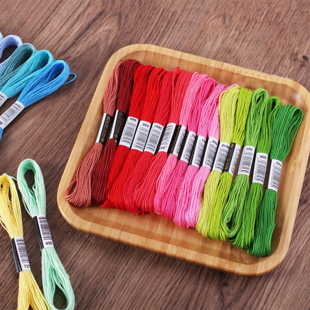 10Pcs Egyptian Cotton Cross Stitch Thread367-368-369-370-371-372-400-402-407-413