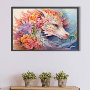 Dragon 60*40CM(Canvas) Full Round Drill Diamond Painting