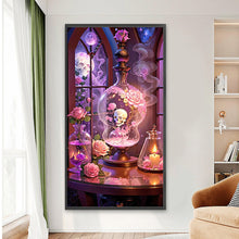 Load image into Gallery viewer, Skull 40*75CM(Canvas) Full Round Drill Diamond Painting
