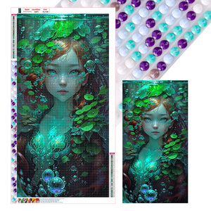 Girl 40*75CM(Canvas) Full Round Drill Diamond Painting