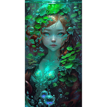 Load image into Gallery viewer, Girl 40*75CM(Canvas) Full Round Drill Diamond Painting
