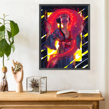 Load image into Gallery viewer, Fox Girl 30*40CM(Canvas) Full Round Drill Diamond Painting
