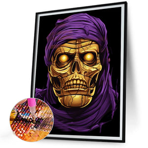 Skeleton 30*40CM(Canvas) Full Round Drill Diamond Painting