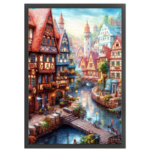 Load image into Gallery viewer, Huancan - Water Castle - 40*60CM 16CT 2 Stamped Cross Stitch
