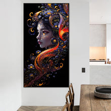 Load image into Gallery viewer, Flowers And Girls 40*75CM(Picture) Full Round Drill Diamond Painting
