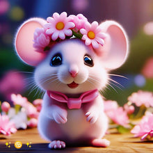 Load image into Gallery viewer, Zodiac Sign - Rat 30*30CM(Canvas) Full Round Drill Diamond Painting
