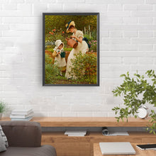 Load image into Gallery viewer, Girl And Mother 30*40CM(Canvas) Full Round Drill Diamond Painting
