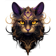 Load image into Gallery viewer, Yishu - Cat - 40*50CM 11CT 3 Stamped Cross Stitch
