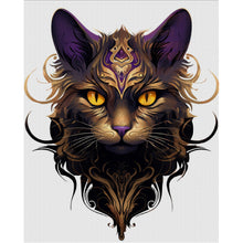 Load image into Gallery viewer, Yishu - Cat - 40*50CM 11CT 3 Stamped Cross Stitch
